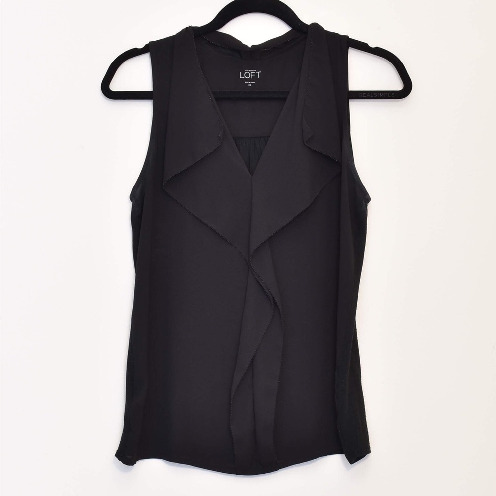 LOFT Ruffle Tank - Picture 2 of 4